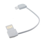 Short USB Cable MicroUSB Charger Cord Power Wire