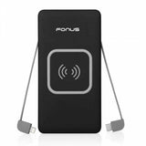 10000mAh Wireless Power Bank - Black