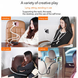 Phone Holder Lazy Neck Stand Desktop Bed Mount Long Gooseneck