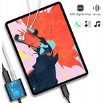 USB-C Headphone Adapter Earphone 3.5mm Jack Charger Port Splitter Mic Support