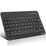 Wireless Keyboard Ultra Slim Rechargeable Portable Compact