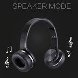 Wireless Headphones Foldable Headset w Mic Hands-free Earphones