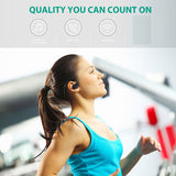 Wireless Headphones Sports Earphones With Mic Folding Neckband Headset