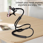 Phone Holder Lazy Neck Stand Desktop Bed Mount Long Gooseneck