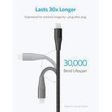 PD USB Cable 10ft USB-C to iPhone Charger Power Cord
