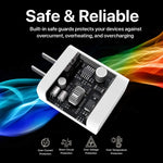 18W Fast Home Charger PD Type-C 6ft USB-C Cable Power Adapter