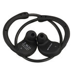 Wireless Headphones Sports Earphones With Mic Folding Neckband Headset