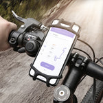 Bicycle Mount Handlebar Silicone Holder Bike Non-Slip Strap