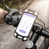 Bicycle Mount Handlebar Silicone Holder Bike Non-Slip Strap
