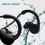 Wireless Headphones Sports Earphones With Mic Folding Neckband Headset