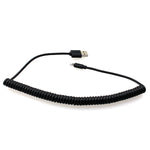 USB Cable Coiled Charger Cord Power Sync