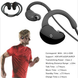 Wireless Headphones Sports Earphones With Mic Folding Neckband Headset