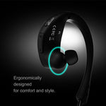 Wireless Headphones Sports Earphones With Mic Folding Neckband Headset