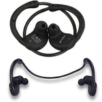 Wireless Headphones Sports Earphones With Mic Folding Neckband Headset