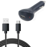 Car Charger USB Cable MicroUSB Power Adapter