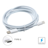PD USB Cable 3ft USB-C to iPhone Charger Power Type-C Cord