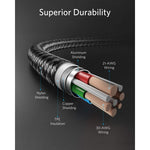 PD USB Cable 6ft USB-C to iPhone Charger Power Cord