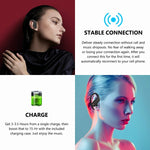 TWS Headphones Wireless Earbuds Earphones Ear hook True Stereo