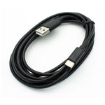 Black 6ft Type-C USB Data Cable