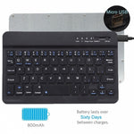 Wireless Keyboard Ultra Slim Rechargeable Portable Compact