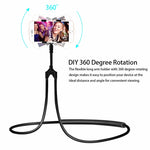 Phone Holder Lazy Neck Stand Desktop Bed Mount Long Gooseneck